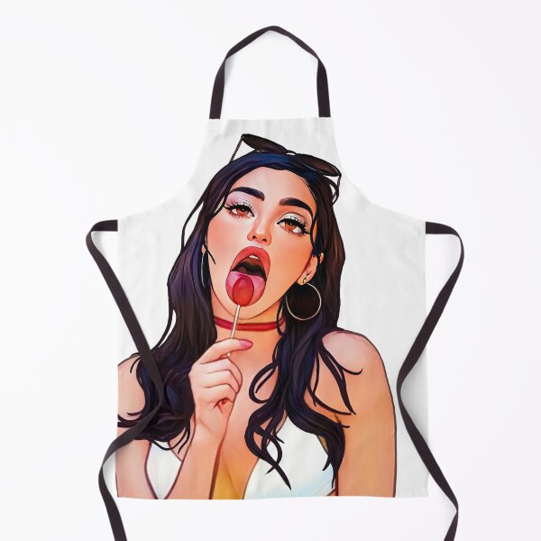 Item preview, Cute Brunette Girl with Lollipop designed and sold by Cute Girl Fan Art.