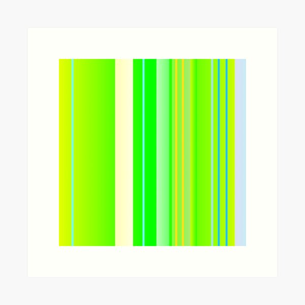 Item preview, Lime green vertical stripes | lime green color combination designed and sold by lausn.