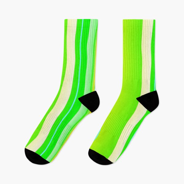 Item preview, Lime green vertical stripes | lime green color combination designed and sold by lausn.