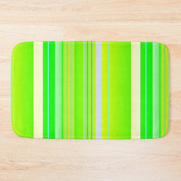Item preview, Lime green vertical stripes | lime green color combination designed and sold by lausn.