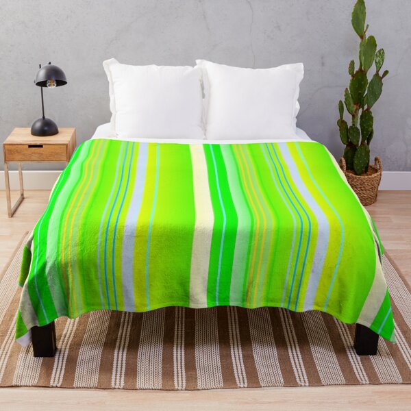 Item preview, Lime green vertical stripes | lime green color combination designed and sold by lausn.