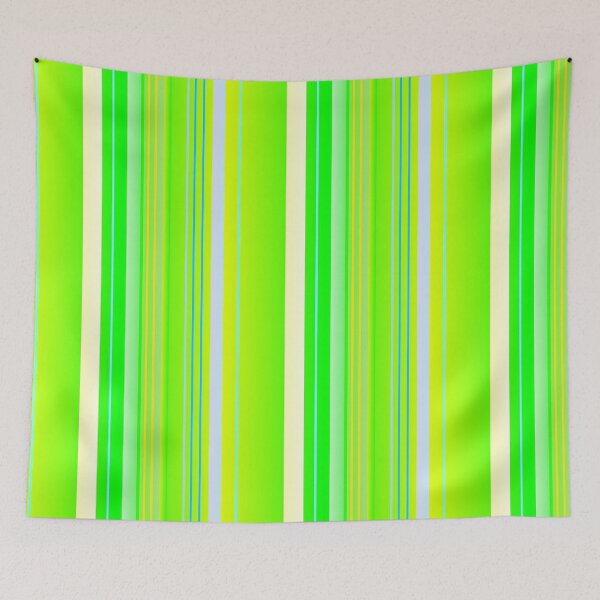 Item preview, Lime green vertical stripes | lime green color combination designed and sold by lausn.