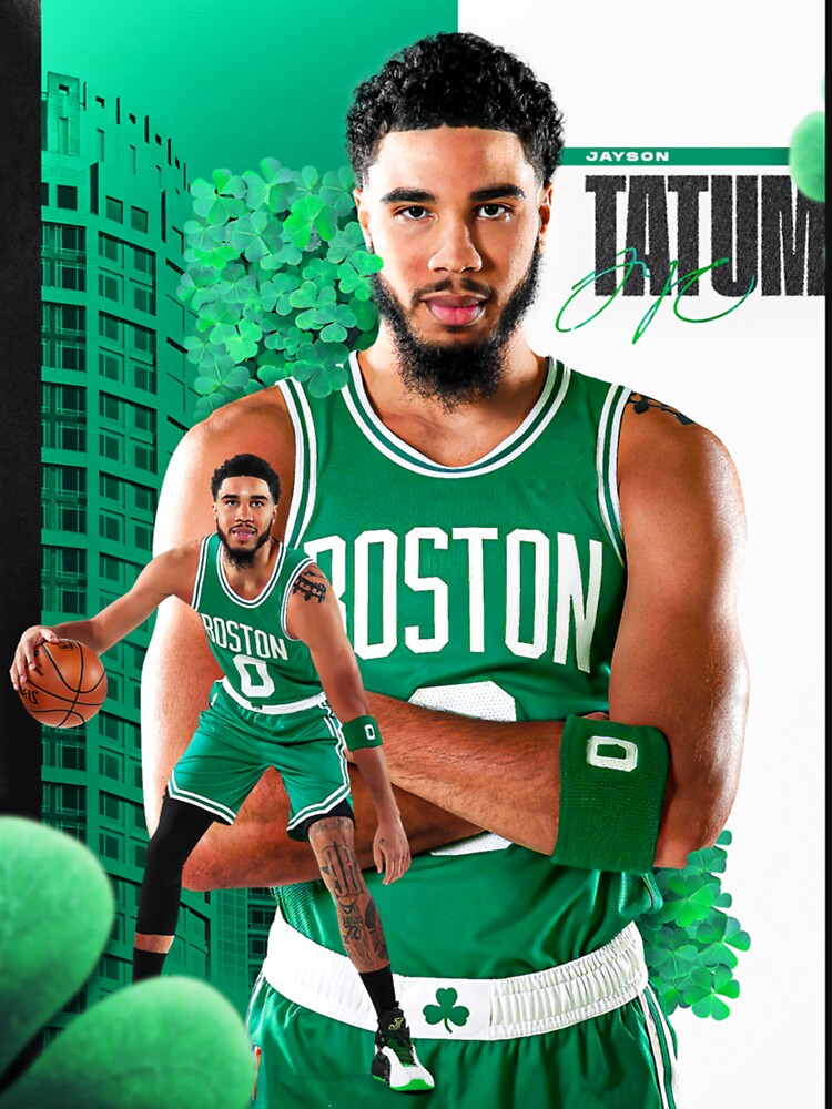 Jayson Tatum Green Ess Essential T-Shirt for Sale by janes37f