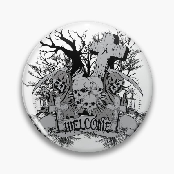 Aperçu de l'œuvre Bienvenue à la mort créée et vendue par potchidesigns.