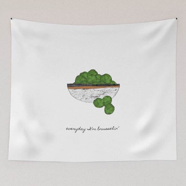 Item preview, Everyday I'm Brusselin designed and sold by Orara Studio.