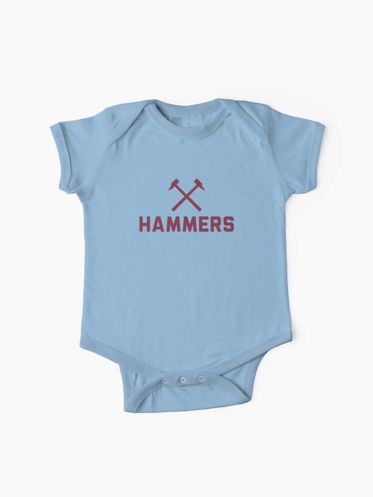 Rijden feit taart Hammers West Ham" Baby One-Piece for Sale by Footarts | Redbubble