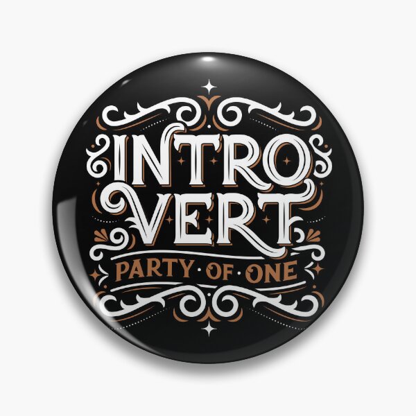 Item preview, Introvertido (Fiesta de uno) designed and sold by Katrina Sutton.