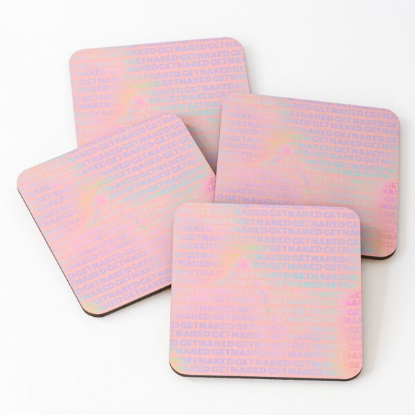 Item preview, Colorful neon get naked poster designed and sold by JaneVirak.