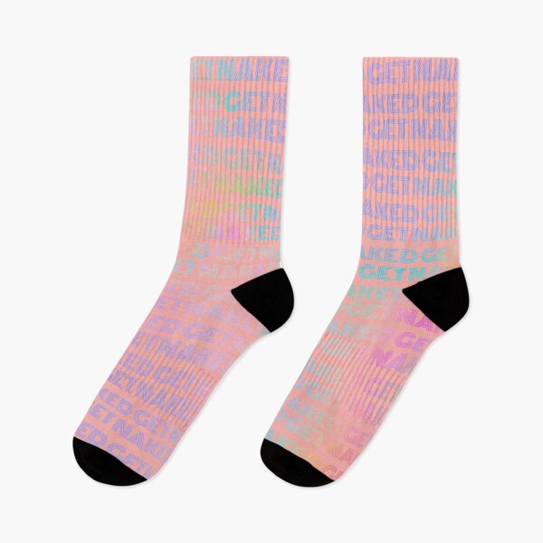 Item preview, Colorful neon get naked poster designed and sold by JaneVirak.