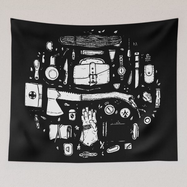 Item preview, retro hiking gear designed and sold by XXgooddeedXX.