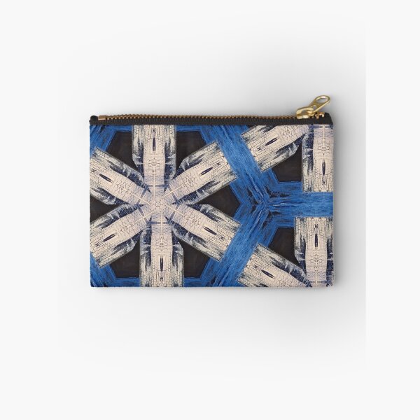Item preview, Abstract Blue Snowflakes Painting designed and sold by KiwiArtistDK.
