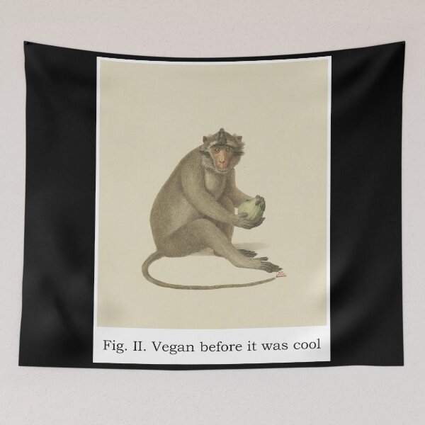 Item preview, Vintage Vegan before it was cool - Funny Designs for T-shirts and other accessories such as phone cases or laptop covers designed and sold by Ridiculam Toga.