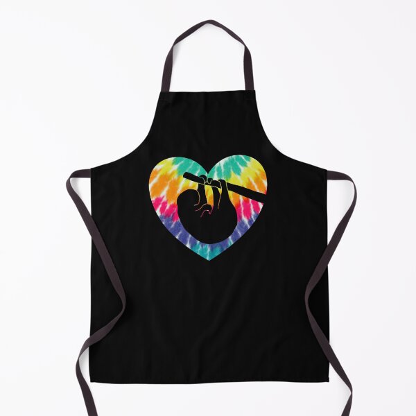 Item preview, Sloth Heart With Tie dye Print For Sloth Lover designed and sold by JokeGysen.