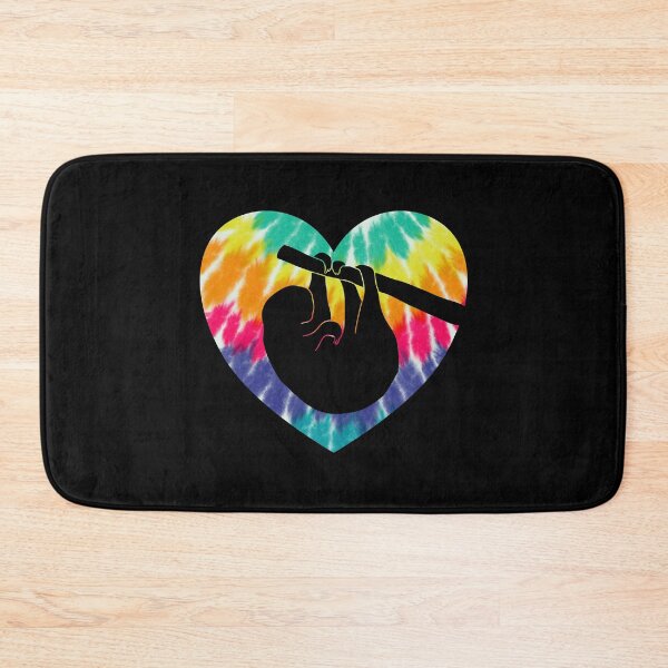 Item preview, Sloth Heart With Tie dye Print For Sloth Lover designed and sold by JokeGysen.