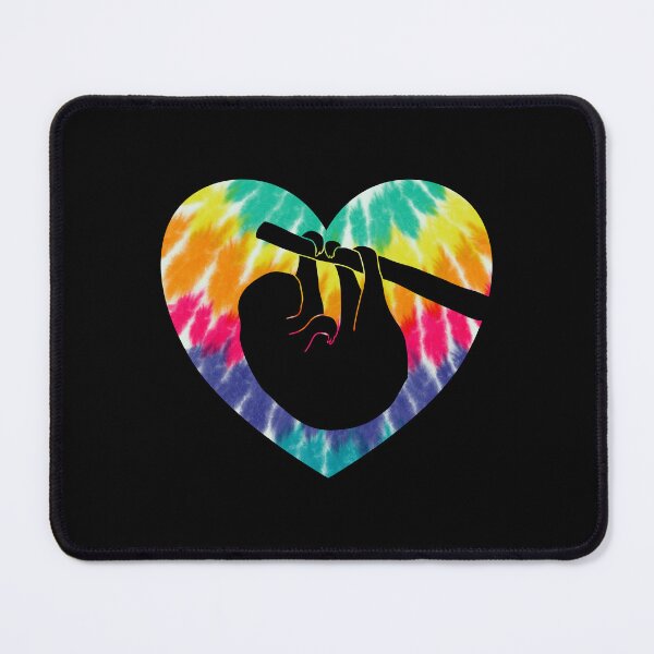 Item preview, Sloth Heart With Tie dye Print For Sloth Lover designed and sold by JokeGysen.