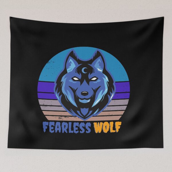 Item preview,  Zidika Fearless Wolf designed and sold by Artistusha.