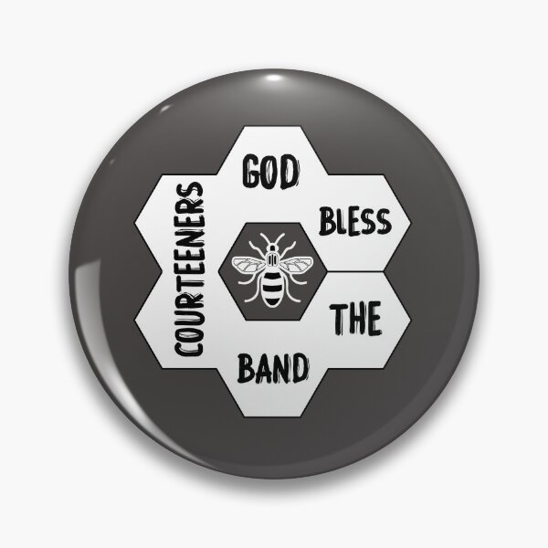 Item preview, Courteeners god bless the band tshirt designed and sold by illustramanshop.