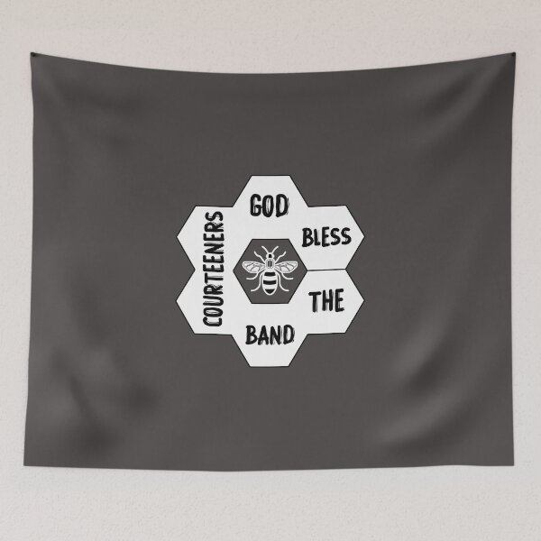Item preview, Courteeners god bless the band tshirt designed and sold by illustramanshop.