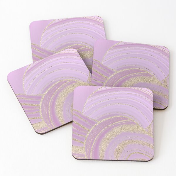 Item preview, Feminine Purple Faux Marble With Gold Veins, Faux Marble Texture designed and sold by MysticMarble.