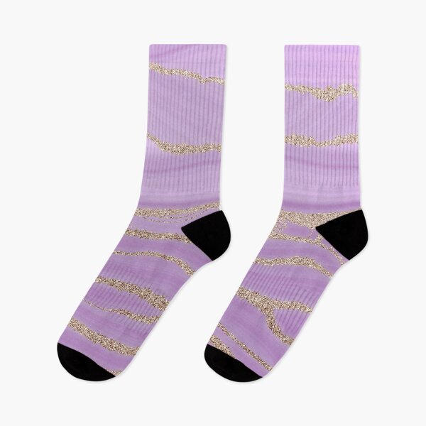 Item preview, Feminine Purple Faux Marble Strokes With Gold Veins, Faux Marble Texture designed and sold by MysticMarble.