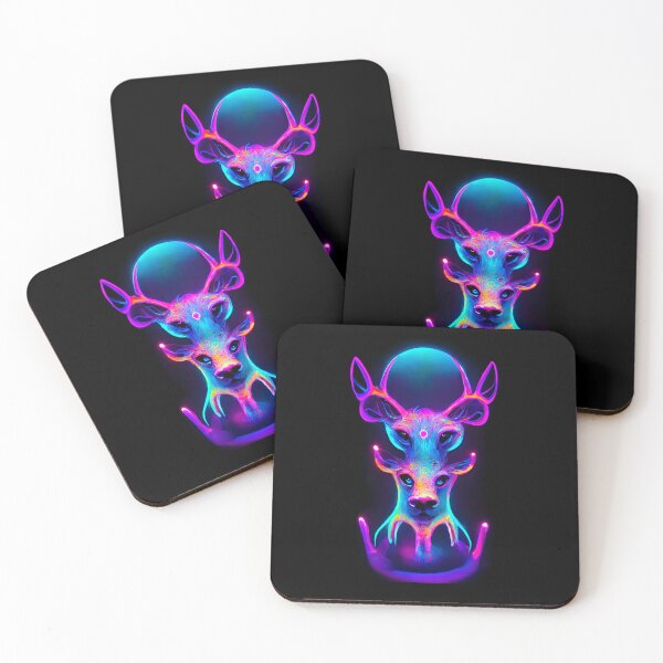 Item preview, Psychedelic Deer designed and sold by ResistNormality.