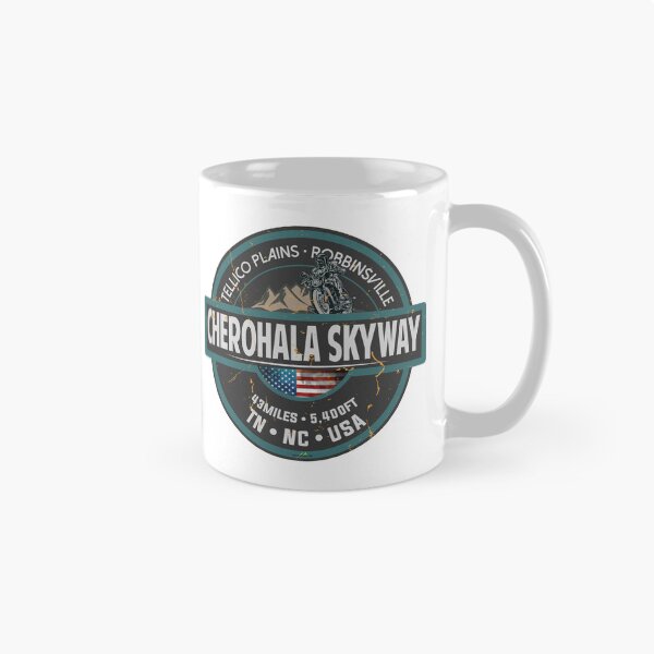 Item preview, Camiseta con calcomanías para motocicletas Cherohala Skyway National Scenic Byways Tennessee, Carolina del Norte 04 designed and sold by OuterShellUK.