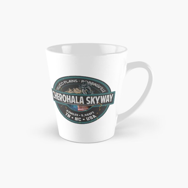 Item preview, Camiseta con calcomanías para motocicletas Cherohala Skyway National Scenic Byways Tennessee, Carolina del Norte 04 designed and sold by OuterShellUK.