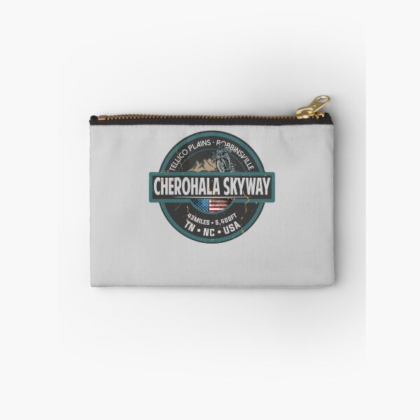 Item preview, Cherohala Skyway National Scenic Byways Tennessee, North Carolina Motorcycle Sticker T-Shirt 04 designed and sold by OuterShellUK.