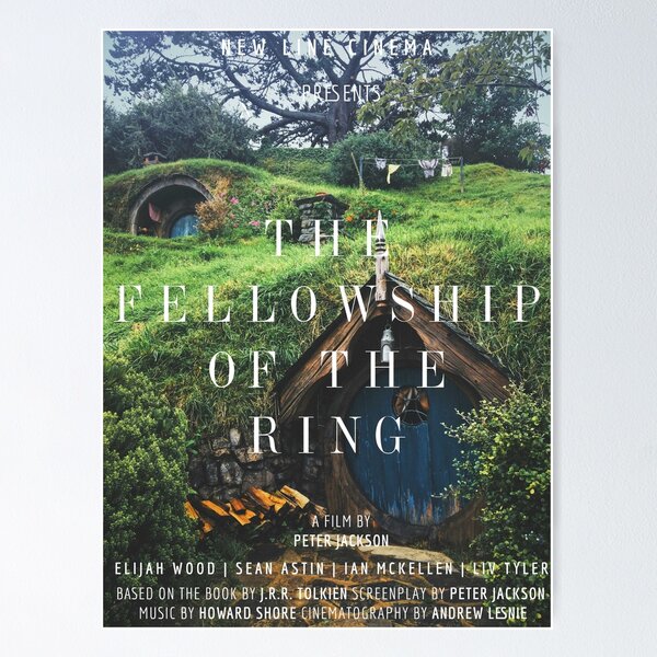 The Lord of the Rings: The Fellowship of the Ring Movie Poster (#3 of 4) -  IMP Awards