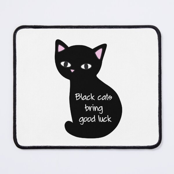 Item preview, Black cats good luck designed and sold by MeowMusic.