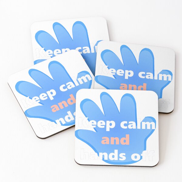 Item preview, Keep calm & hands off designed and sold by Alta-store.