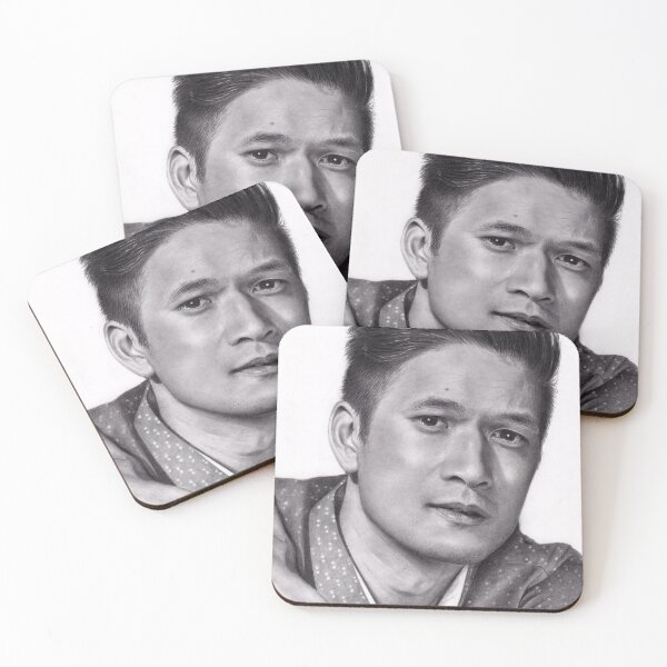 Item preview, Harry Shum Jr - realistic hand-drawn graphite pencil by @Callydrawing designed and sold by Callydrawing.