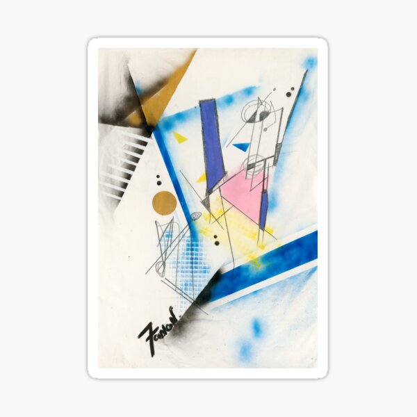 FANON-kadinsky Sticker