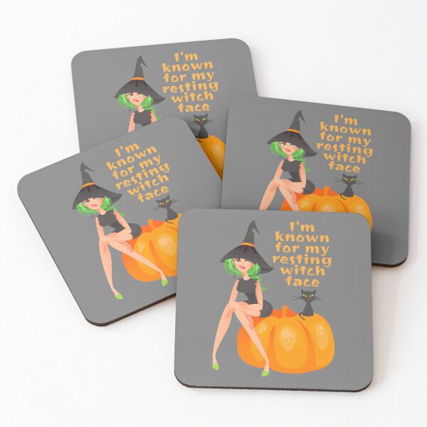 Item preview, I'm Known For My Resting Witch Face Funny Witch And Cat Design, Perfect For Halloween  designed and sold by TrulyEpoque.