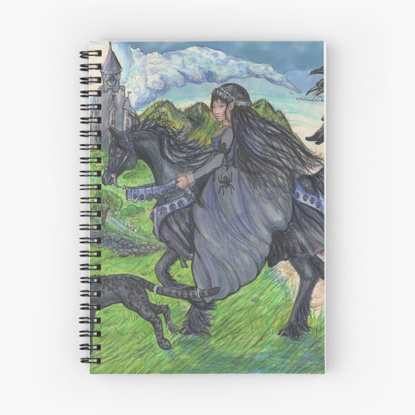 Item preview, Girl with Horse and Scerval designed and sold by Stephanie Small.