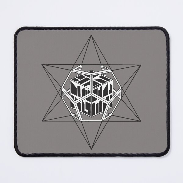 Item preview, Dodecahedron Black&White Glossy Stand Alone Complex designed and sold by createVisions.