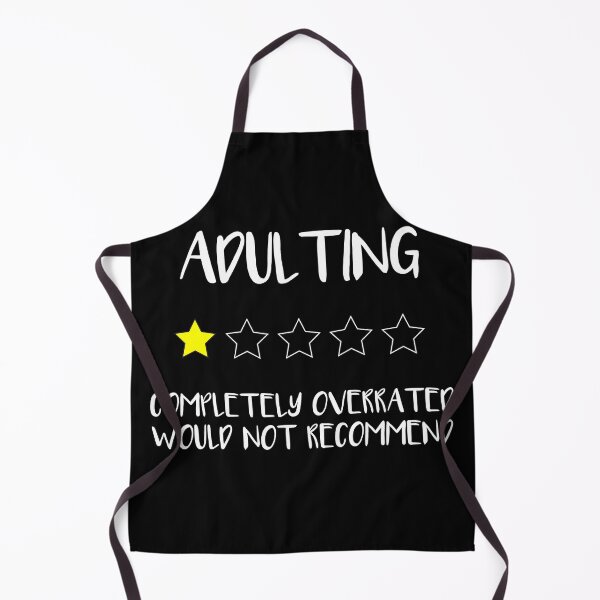 Item preview, adulting completely overrated would not recommend designed and sold by illustramanshop.