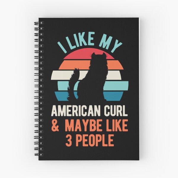 Item preview, Funny American Curl Cat designed and sold by artworkbyrihen.