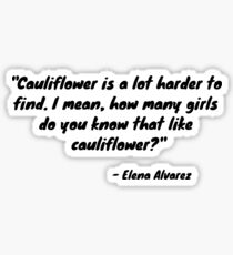 Cauliflower Sticker