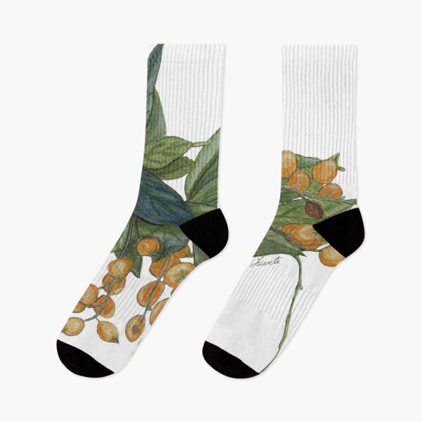 Item preview, Watercolor duranta branch illustration, green leaves, wild berries designed and sold by Malu-Iriarte.