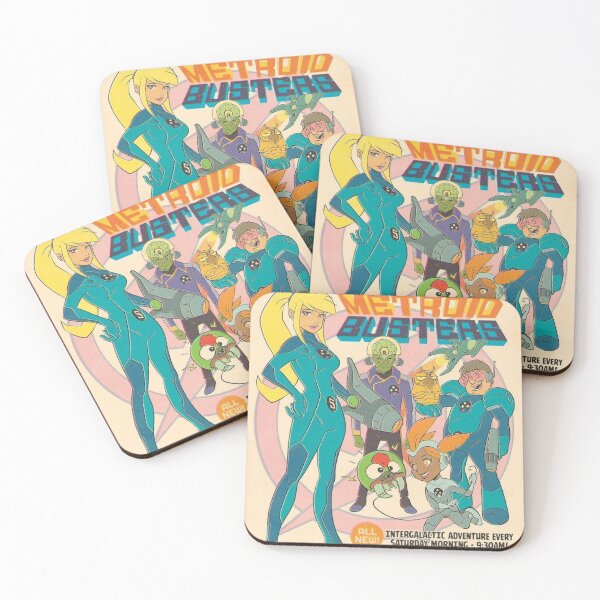 Item preview, Samus and the Metroid Busters designed and sold by GeeksNGamers.