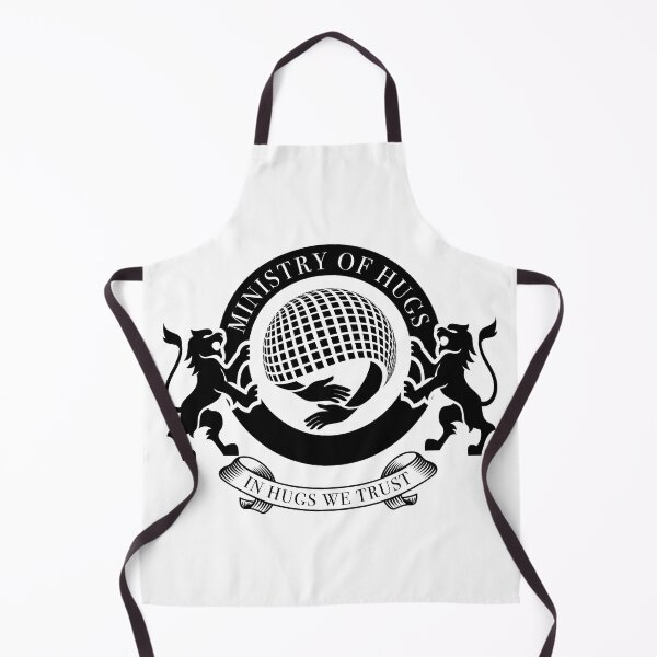 Item preview, Ministry of Hugs Emblem – Black designed and sold by cjgraphic.