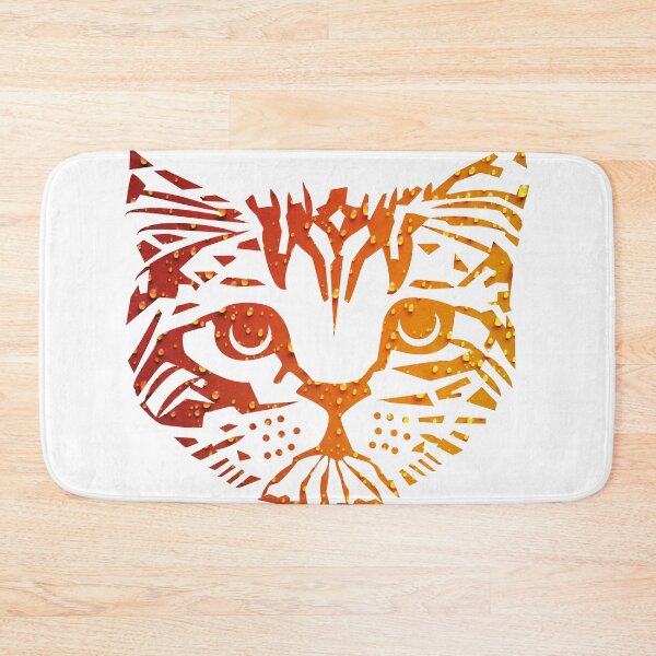 Item preview, Special face cat with amazing colors graduation and water's drops designed and sold by moses11m.