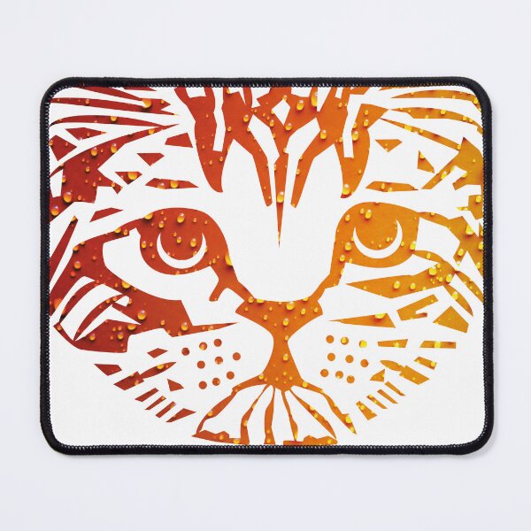 Item preview, Special face cat with amazing colors graduation and water's drops designed and sold by moses11m.