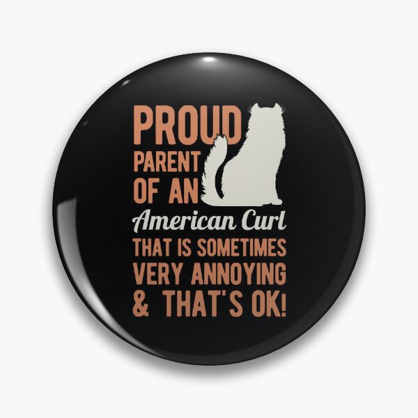 Item preview, Funny American Curl Cat designed and sold by artworkbyrihen.