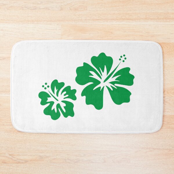 Item preview, Hibiscus green designed and sold by leewarddesign.