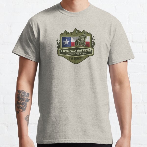 Item preview, Three Sisters Twisted Sisters Texas Motorcycle Ive Done It! Sticker T-shirt 04 designed and sold by OuterShellUK.