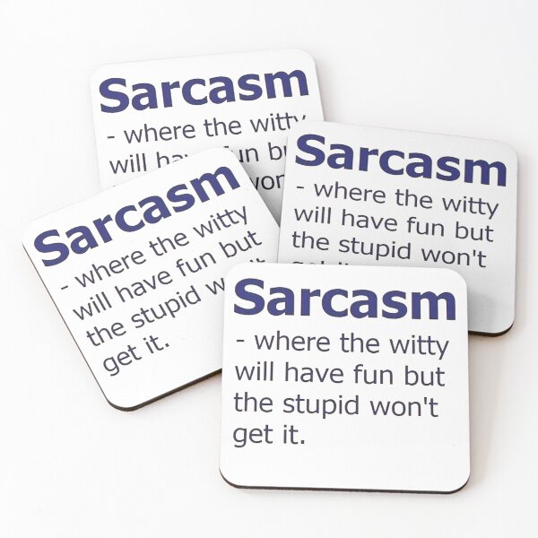 Item preview, Sarcasm designed and sold by SwampfoxDesign.