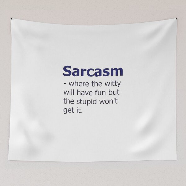 Item preview, Sarcasm designed and sold by SwampfoxDesign.