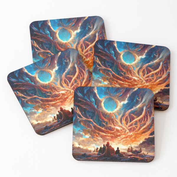 Item preview, Alien titan ascending from the sky designed and sold by MadeByHaresShop.
